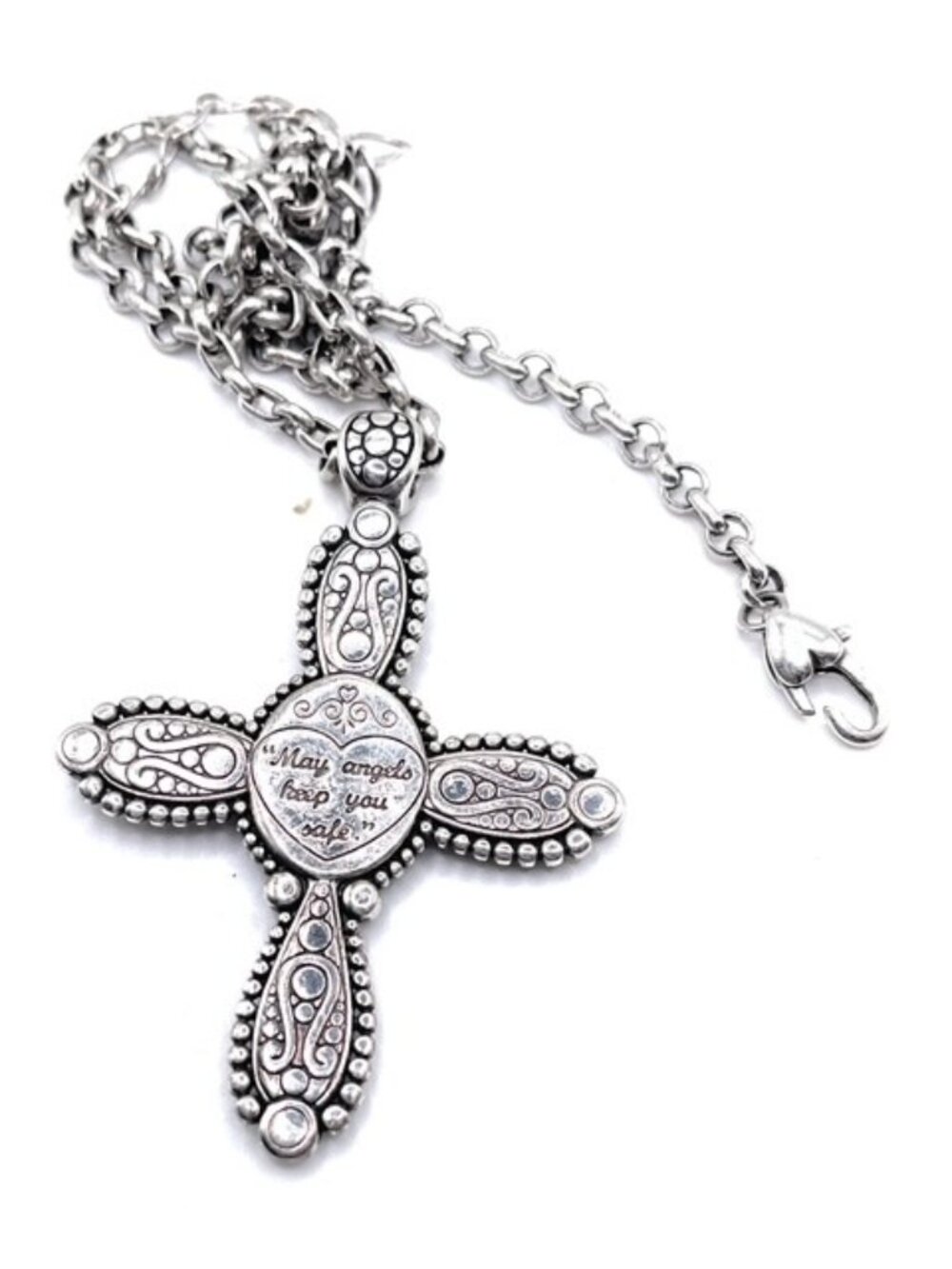 Brighton May Angels Cross Necklace - 1275 - Picture 2 of 2